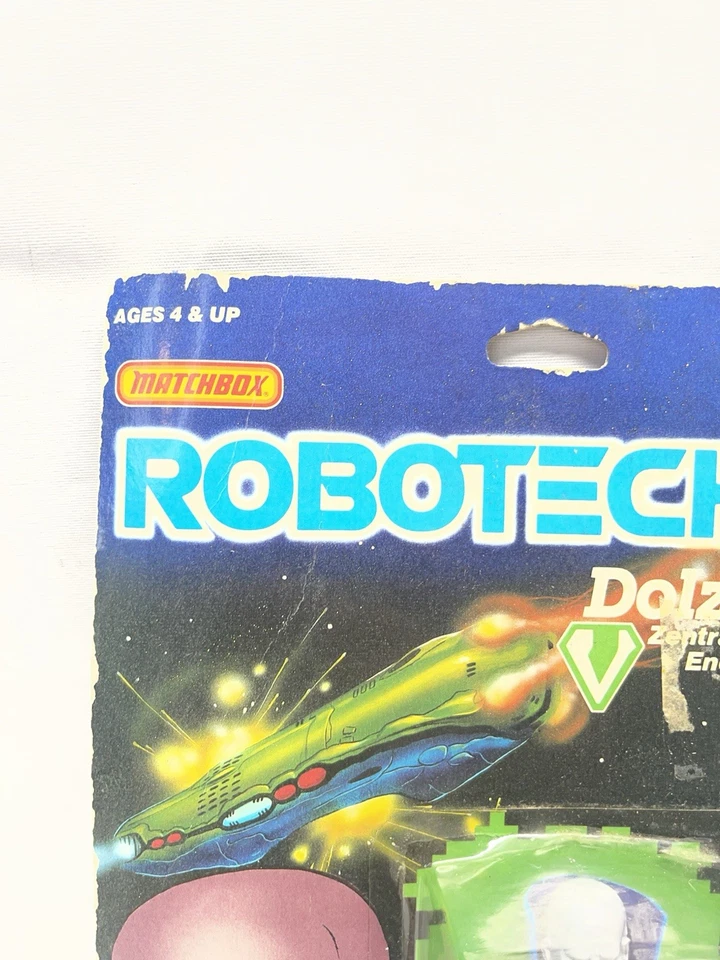 Figura sellada vintage 1985 Matchbox Robotech Zentraedi Enemy Dolza escala 3,75". Foto 2 de 4