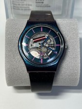Swatch GV115B Skeleton Watch Rare New Unused Collector Timepiece