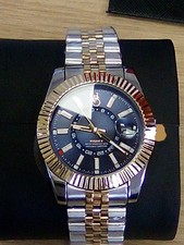 von breyer watch, silver and gold, very good condition