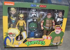 NECA Teenage Mutant Ninja Turtles Zach and Smash 7 in Action Figure New 2 Pack