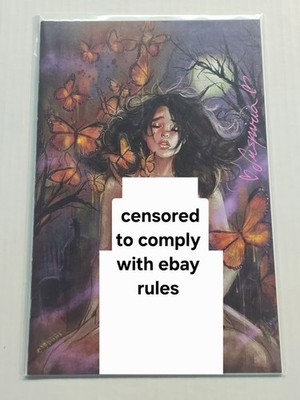NECTAR #1 1ST PRINT VAULT COMICS BLACK BAG VARIANT SIGNED BY SUSPIRIA W/COA NFSW