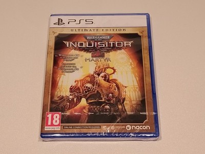 Warhammer 40000 Inquisitor Martyr Ultimate Edition Playstation 5 Ps5 NEW SEALED