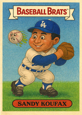 SANDY KOUFAX BASEBALL BRATS### BUY 5 GET 1 FREE ## or 30% OFF 12 OR MORE