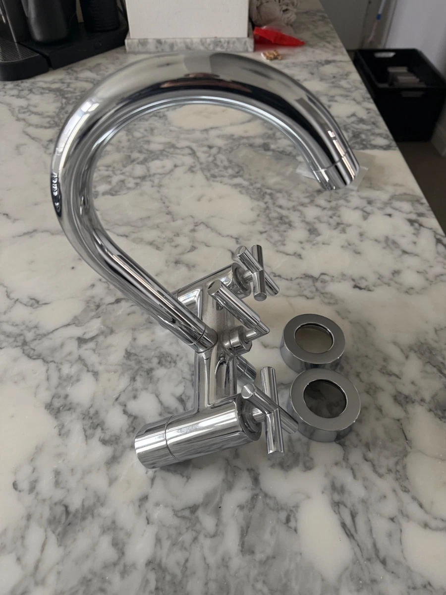 Robinet De Cuisine Dornbracht Tara Ultra - Mitigeur Single-lever Pull-down - Chromé Brossé