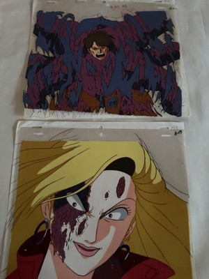 2 AMBASSADOR MAGMA SCIENCE FICTION ANIMATION ANIME PRODUCTION CEL AND DRAWING