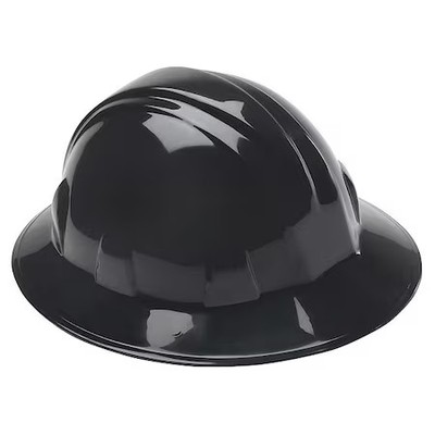 Condor 52Ld07 Hard Hat, Sl, Polyethylene, 4 Point Ratchet, Type 1, Class E,