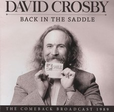 DAVID CROSBY - BACK IN THE SADDLE - CD - D1398z