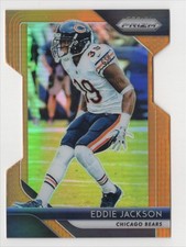 2018 Panini Prizm Orange Eddie Jackson /249 Chicago Bears #167