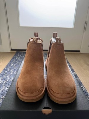 New UGG Men's Neumel Chelsea Chestnut Boots Men's Size 10