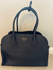 Prada Milano large tote bag leather