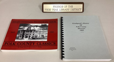 Lot of 2 POLK COUNTY MISSOURI Historical Publications SEE DETAILS/TITLES BELOW