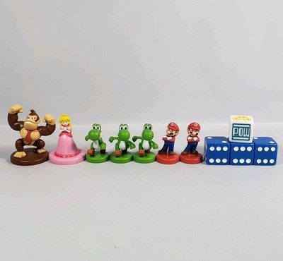 11 Pc Mario Monopoly Gamer - Game Replacement Pieces lot MARIO/YOSHI/KONG/PEACH