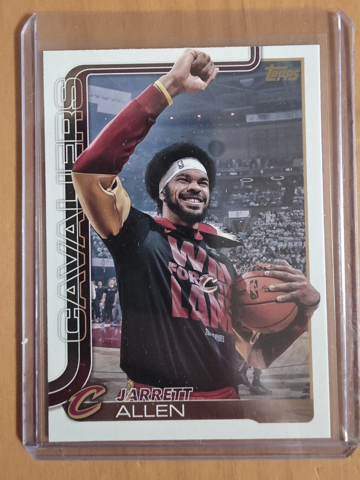 2025-26 Topps Flagship - Jarrett Allen #85 Golden Mirror Variation (SSP) Cavs