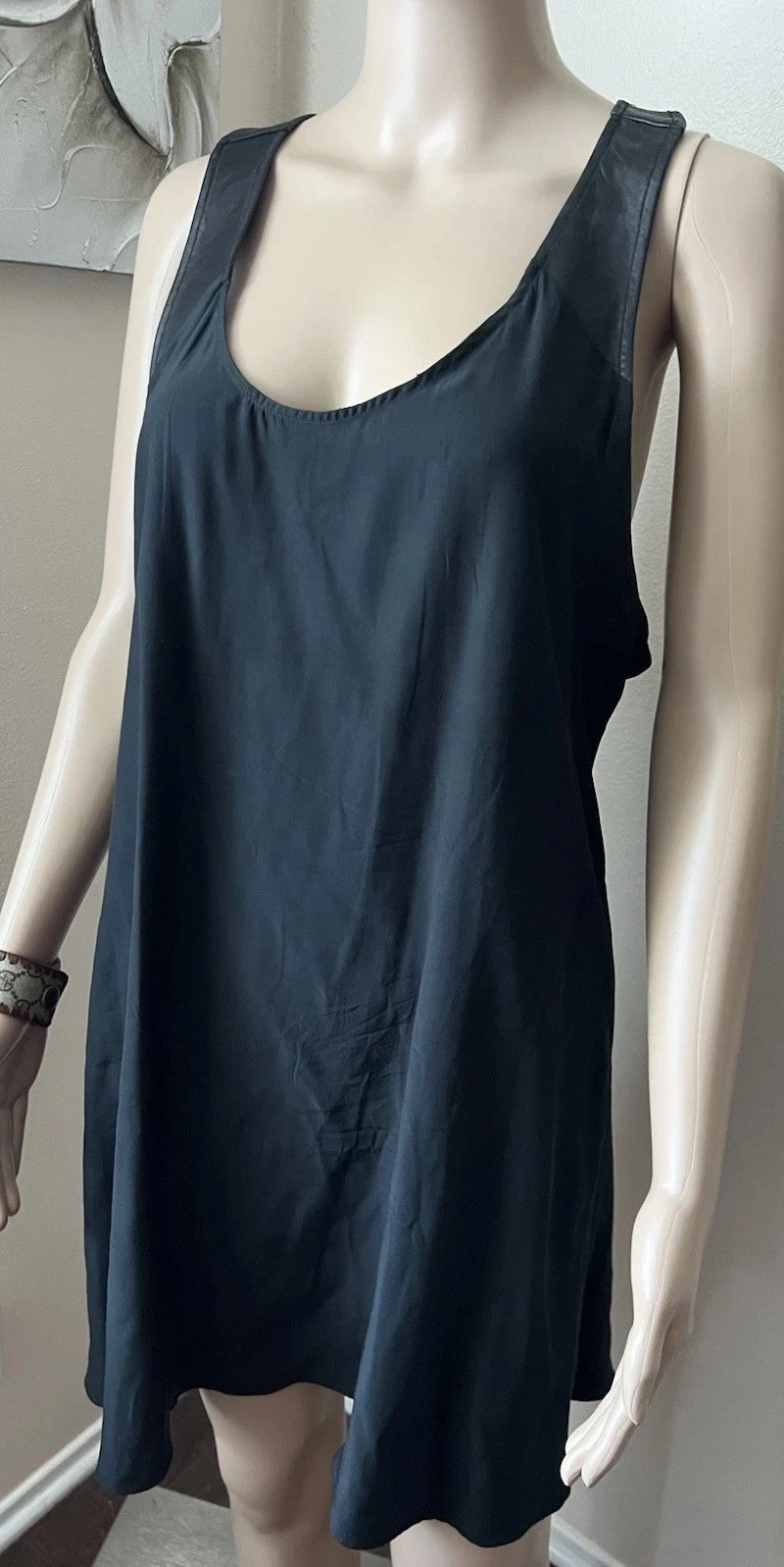 Abito midi slip REFORMATION SETA PELLE leggero estivo boho lounge tg M L