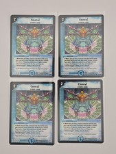 Vintage Duel Masters Cards TCG - Emeral - DM-03 Rampage - 4 Card Lot