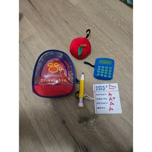 Build-A-Bear Workshop School Bag Backpack with Accessories