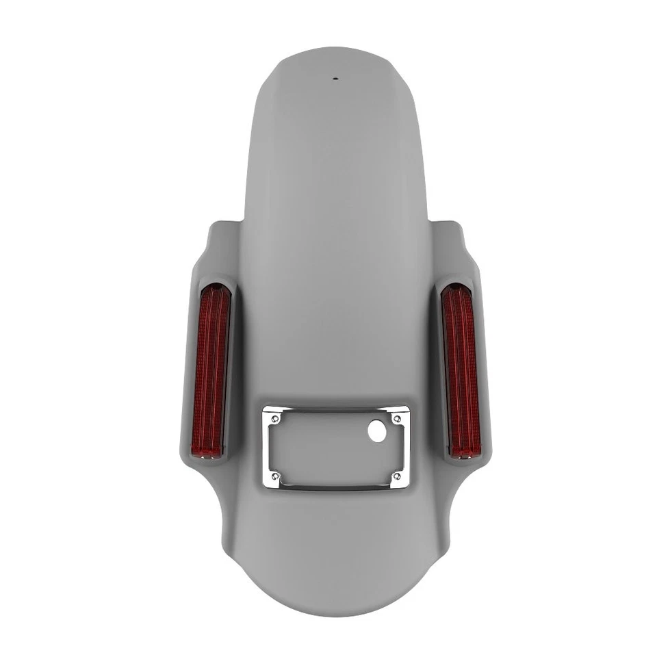 Guardabarros trasero extendido Dominator sin pintar para Harley Touring 2009-2013 Foto 2 de 4