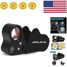 Foldable 30X 60X Illuminated Loupe - Essential Tool for Collectors and Hobbyists