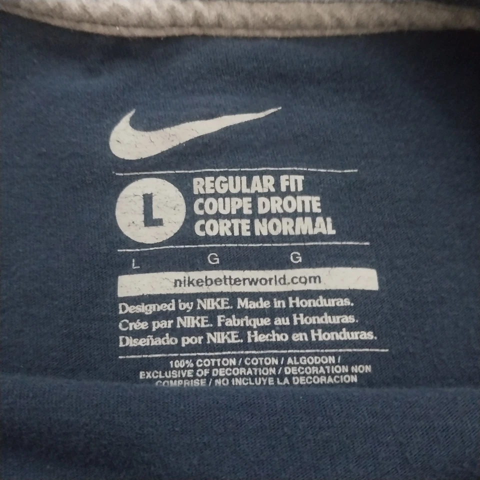 Nike "Gronk Like Rob" New England Patriots T-Shirt Men’s Large Navy Blue NFL - Image 4 of 4