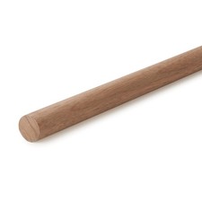 Cindoco Walnut Dowel 1" Round 36 Single Piece