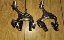 Tektro R530 Road Bike Rim Brake Calipers 57mm Drop Silver New Pads 