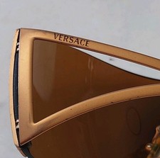 Sunglasses VERSACE MOD 2034 B 1070/10 110 Made In Italy Only for spare parts 