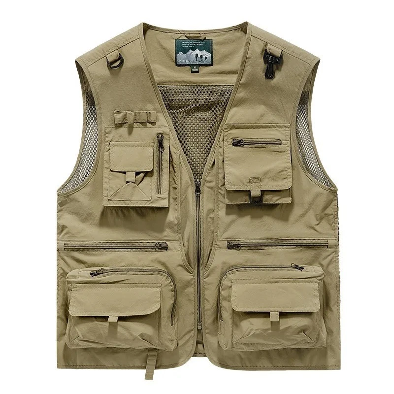 Men’s Fishing Vest Multi-Pocket Lightweight Breathable Outdoor Utility Waistcoat
Opens in a new wind