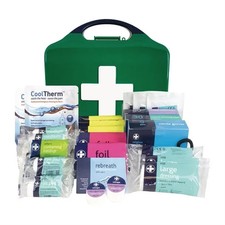 First Aid Kit Medium Catering Glow in The Dark 25 person hard case kit