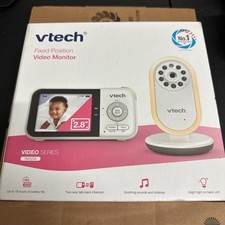 Vtech 2.8  Baby Video Monitor W/ Night Light, Sounds, NEW Open Box