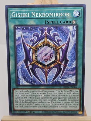 3x Gishki Nekromirror PHHY-EN066 Photon Hypernova 1st Edition
