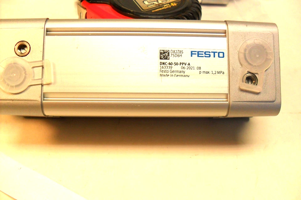 FESTO 163339 -DNC-40-50-PPV-A- 40 мм отверстие x 50 мм ход - магнитный поршень новый - Изображение 4 из 4