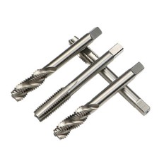 HSS Spiral Flute Machine Taps Tool M2 M3 M4 M5 M6 M8 M10 - M24 for Steel Iron