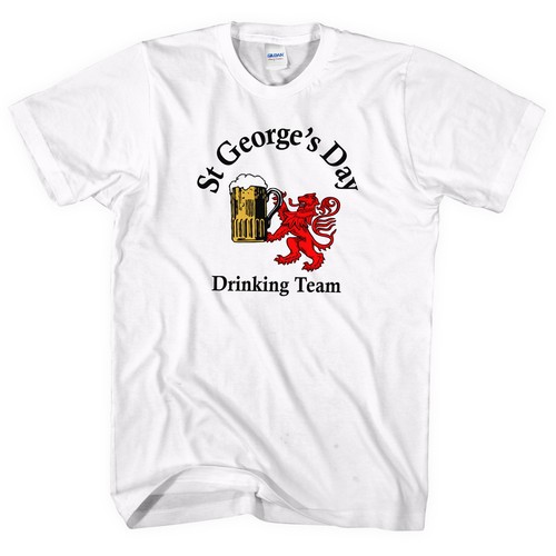 St georges day t shirt Clearance