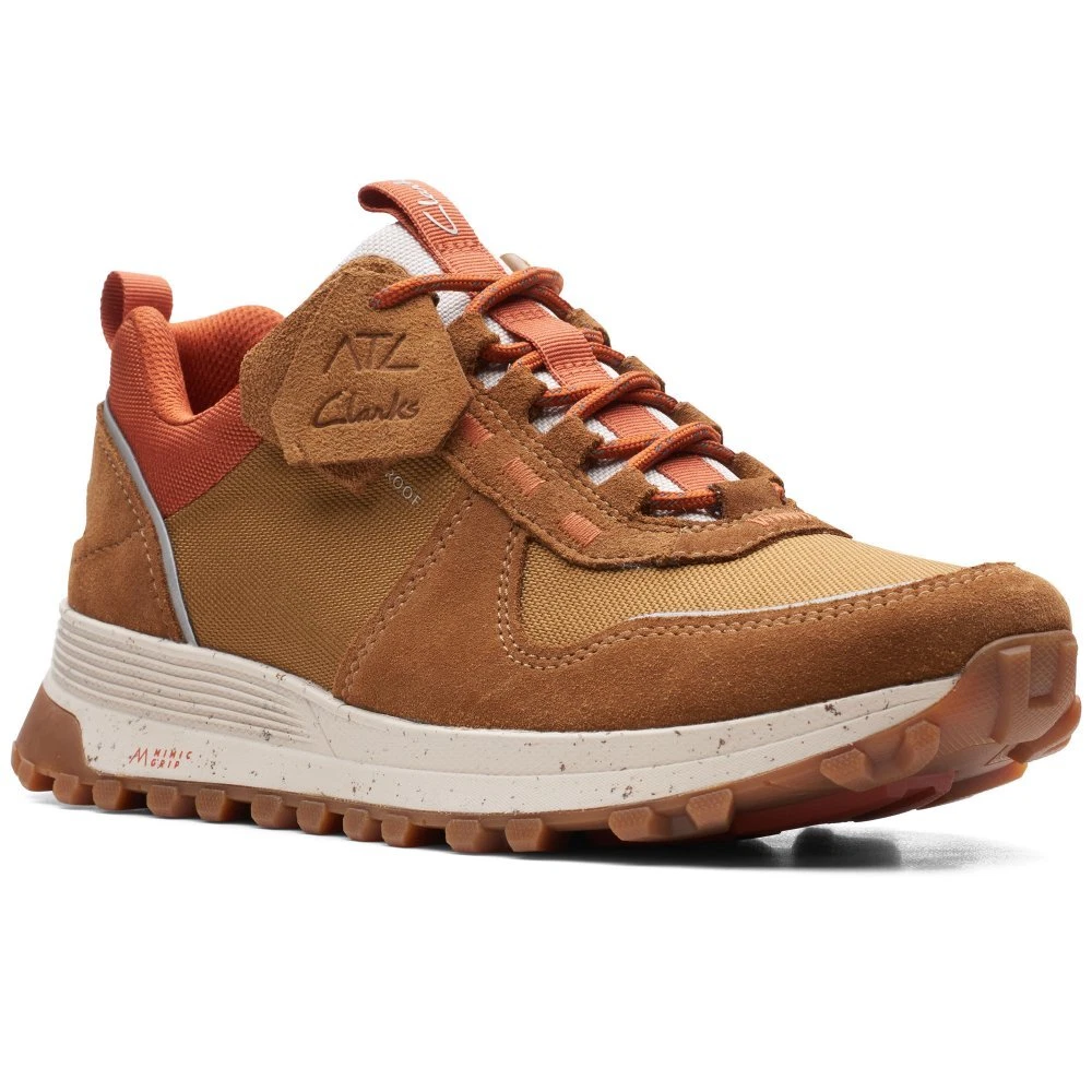 Clarks cognac hot sale