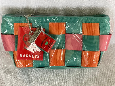 Harveys Seatbelt Bags Triangle Makeup Case  / Rainbow Sherbet  Summer Luv'n