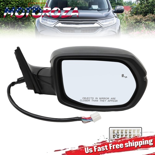 Power Non-Heated Textured Driver Side Door Mirror Martinique - Foto 5