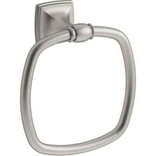Kohler Grand Vibrant Brushed Nickel Wall Mount Towel Ring Model K-26541-BN