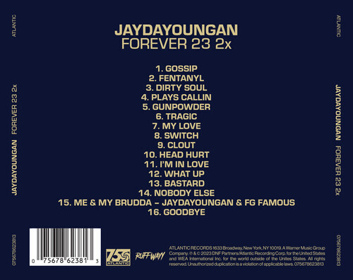 Jaydayoungan - Forever 23 2x [New CD] Explicit, Alliance MOD