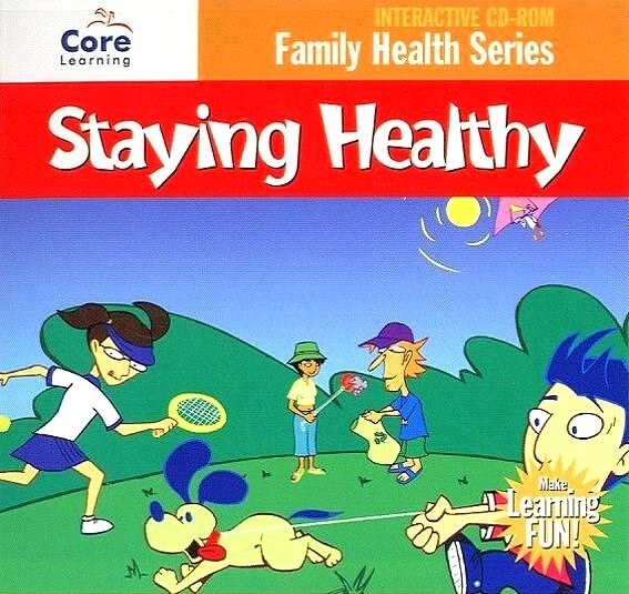 Health for Kids Series: Staying Healthy (CD, 2003) Win/Mac -NEW CD in SLEEVE - Image 2 of 4