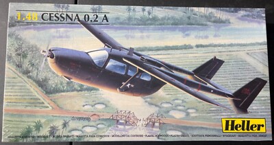 Heller Cessna 0.2 A 80408 1/48 FS NEW Model Kit  Sullys Hobbies  