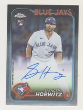 2024 Topps Chrome AUTOGRAPH SPENCER HORWITZ RC Rookie ON CARD AUTO QTY AVAILABLE