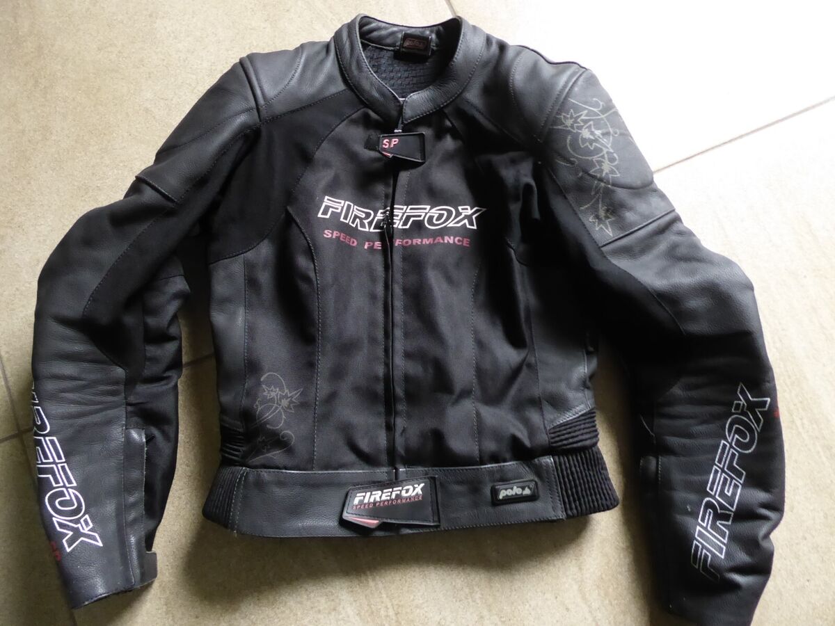 Neuwertige Leder-Textil-Motorradjacke v. Polo Firefox Damen Neuwertige Leder-Textil-Motorradjacke v. Polo Firefox Damen