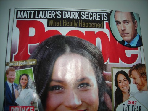 People Magazine Dec 2017 “The Year In Pictures” Prince Harry, Matt Lauer Secrets