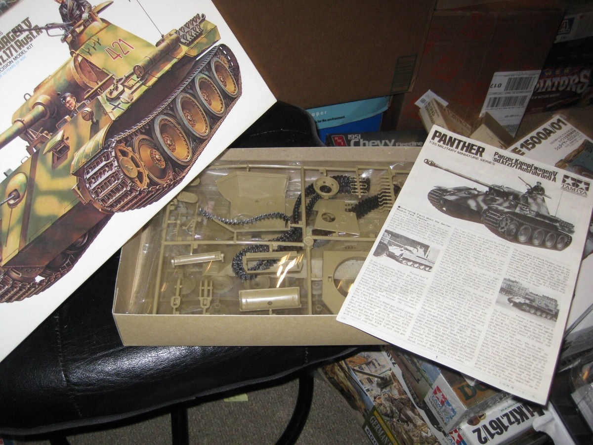 Mint in box Panther Panzerkampfwagen V by Tamiya in 1/35 scale | eBay