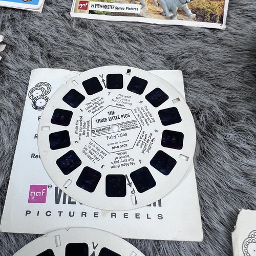 Lote De Colección Sawyers View Master Disney GAF Cuentos de Hadas Fábulas Cuentos Infantiles - Imagen 11 de 14