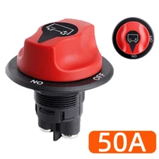 Nilight Battery Disconnect Switch 200A Master Disconnect Isolator 12V-48V On Off