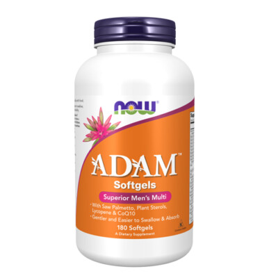 Adam Men's Multiple Vitamin  180 Softgels By Now Foods