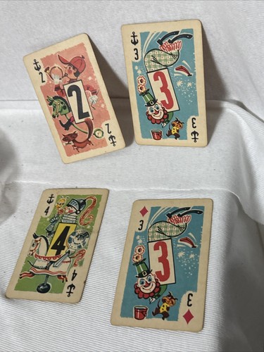Antique Vintage Whitman Old Maid Playing Cards missing cards and Crazy Eights - Picture 10 of 12