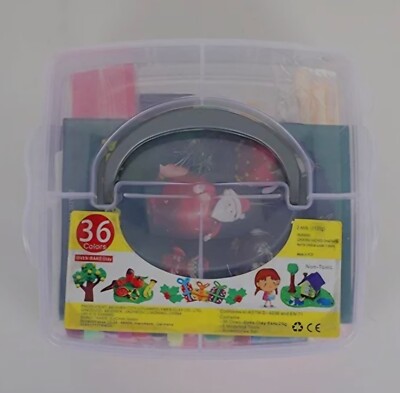 SCHOOLME 42 Farben Lufttrocknende Knete Set für Kinder Kreatives DIY Modellierset