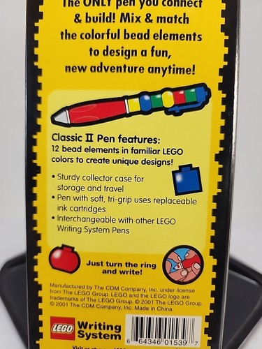 Vintage 2001 Lego Classic II Writing System #1539 New - 第 9/11 張圖片